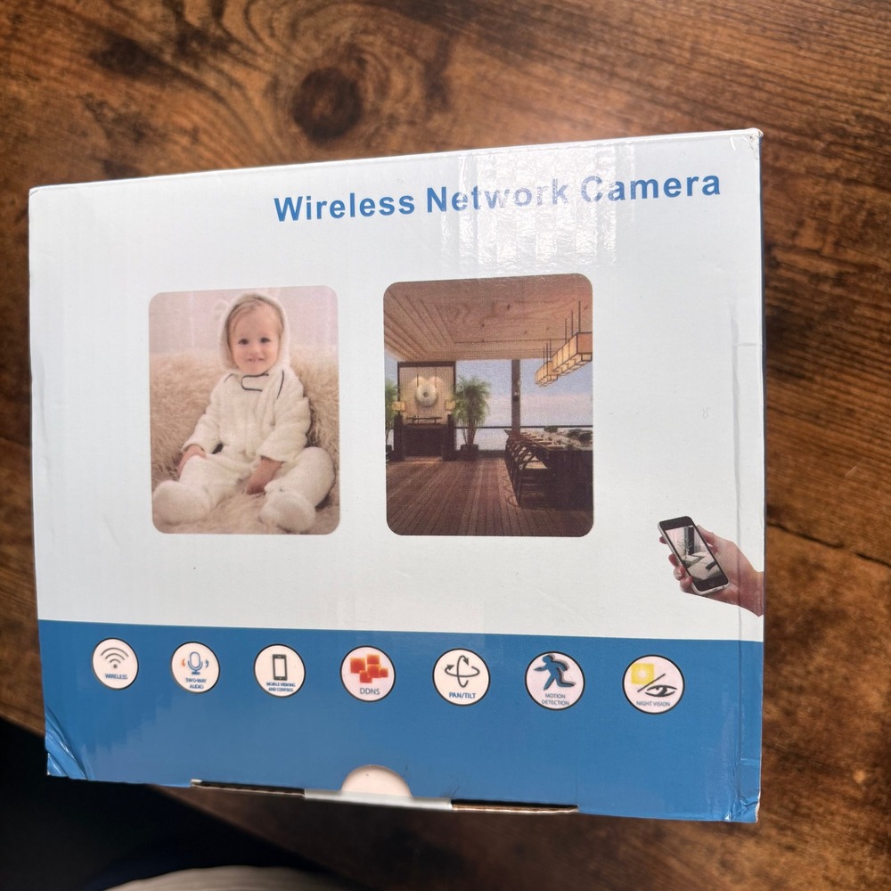 YIIOT Smart Camera  4 Pack Wireless WiFi Indoor Security Pan Tilt Night Vision